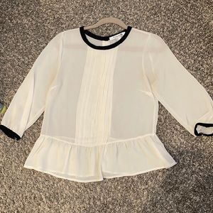 See through white shirt